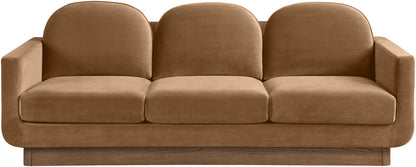 Diviento - Velvet Performance Fabric Upholstered Sofa