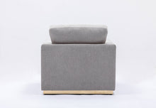 Load image into Gallery viewer, Valin - Linen Chair For Living Room - Gray

