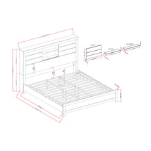 Load image into Gallery viewer, Urban - 5 Piece Set With Bookcase
