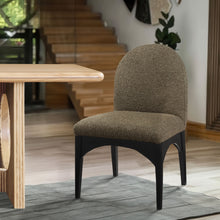 Load image into Gallery viewer, Waldorf - Boucle Dining Side Chair With Black Legs
