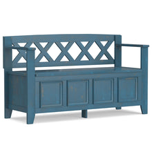 Load image into Gallery viewer, Amherst - Handcrafted Entryway Storage Bench
