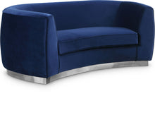 Load image into Gallery viewer, Julian - Loveseat with Chrome Base
