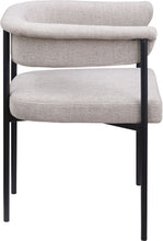 Load image into Gallery viewer, Malin - Linen Dining Chair (Set of 2) - Taupe
