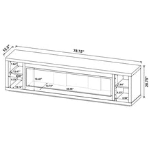 Load image into Gallery viewer, Deiter TV Stand Fireplace Console
