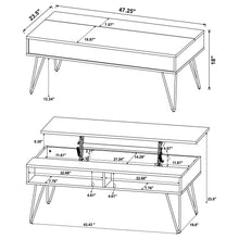Load image into Gallery viewer, Fanning Lift-Top Coffee Table Set

