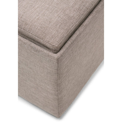 Avalon - Square Coffee Table, Storage Ottoman - Ego Home Furniture
