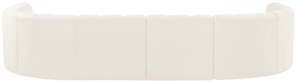 Arc - Velvet Modular U-Shaped Sectional