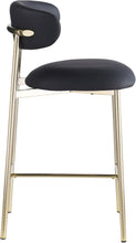 Load image into Gallery viewer, Lupita - Counter Stool With Brushed Gold Frame (Set of 2)
