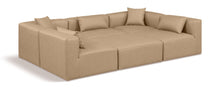 Load image into Gallery viewer, Cube - 6 Piece Modular Sectional - Tan
