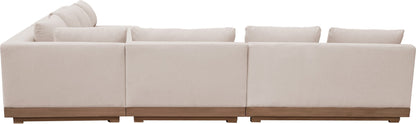 Solace - Olefin Performance Fabric 4 Piece Outdoor Patio Modular Sectional