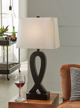 Load image into Gallery viewer, Markellton - Poly Table Lamp (Set of 2) - Black
