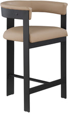 Load image into Gallery viewer, Romeo - Faux Leather Counter Stool With Black Base (Set of 2)
