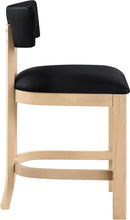 Load image into Gallery viewer, Lavrin - Vegan Leather Counter Stool (Set of 2) - Natural Base
