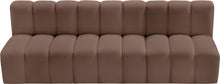 Load image into Gallery viewer, Arc - Faux Leather 3 Seats Modular Sofa

