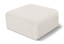Load image into Gallery viewer, Arc - Boucle Fabric Ottoman
