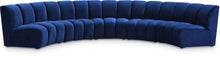 Load image into Gallery viewer, Infinity - 5 Piece Velvet Modular Sectional
