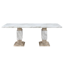 Load image into Gallery viewer, Stacey - Dining Table With Pedestal Base - Beige
