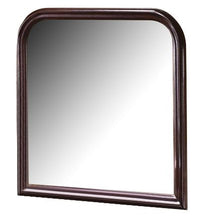 Load image into Gallery viewer, Crown Mark Furniture Louis Philip Dresser Mirror in Dark Cherry image
