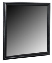 Load image into Gallery viewer, Crown Mark Furniture Louis Philip Dresser Mirror in Black image
