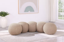 Load image into Gallery viewer, Apollo - Boucle Fabric Bench
