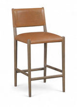 Load image into Gallery viewer, Andie - Upholstered Counter Stool - Brown Base
