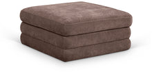 Load image into Gallery viewer, Stellar - Chenille Fabric Upholstered Modular Modular Ottoman
