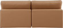 Load image into Gallery viewer, Comfy - Faux Leather Modular Armless Sofa 2 Seats
