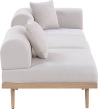 Load image into Gallery viewer, Laguna - 3 Piece Upholstered Outdoor Patio Modular Sofa With Backless Seat And 1 Arm
