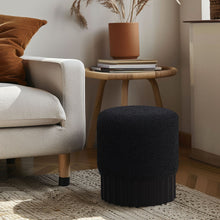 Load image into Gallery viewer, Veranda - Ottoman / Stool With Black Base

