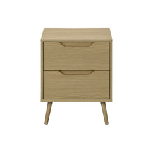 Load image into Gallery viewer, Accent Table With Storage Drawers - Natural
