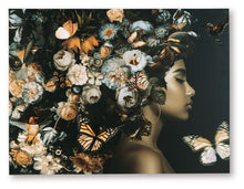 Load image into Gallery viewer, Valfer - Wall Art - Orange / Black / White
