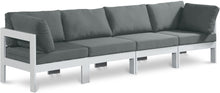 Load image into Gallery viewer, Nizuc - Outdoor Patio 4 Seat Modular Sofa With White Frame
