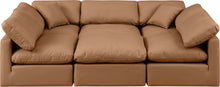 Load image into Gallery viewer, Indulge - Faux Leather 6 Piece Modular Sectional
