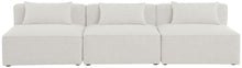 Load image into Gallery viewer, Cube - Linen Modular 3 Seat Armless Sofa
