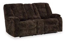 Load image into Gallery viewer, Soundwave Reclining Loveseat with Console
