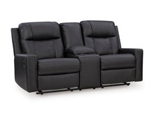 Load image into Gallery viewer, Mackmenville Reclining Loveseat with Console - Ego Home Furniture
