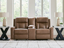 Load image into Gallery viewer, Mackmenville Reclining Loveseat with Console - Ego Home Furniture
