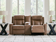 Load image into Gallery viewer, Mackmenville Reclining Loveseat with Console - Ego Home Furniture
