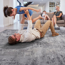 Load image into Gallery viewer, Marfi - 8' X 10' Abstract Area Rug - Light Gray
