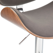 Load image into Gallery viewer, Marana - Multifunctional Handcrafted Bentwood Adjustable Swivel Bar Stool
