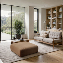 Load image into Gallery viewer, Shaggy - Fabric Ottoman
