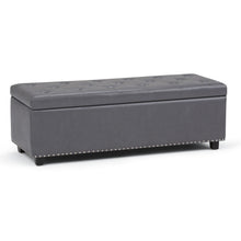 Load image into Gallery viewer, Hamilton - Upholstered Storage Ottoman

