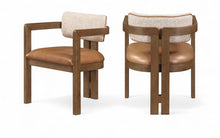 Load image into Gallery viewer, Ravina - Upholstered Dining Chair With Stained Brown Base (Set of 2)
