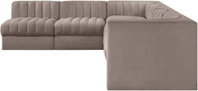 Load image into Gallery viewer, Rummi - Velvet Performance Fabric Upholstered 6 Piece Modular Sectional
