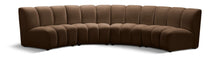 Load image into Gallery viewer, Infinity - 4 Piece Velvet Modular Sectional

