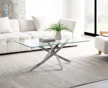 Load image into Gallery viewer, T240 - Chrome Table Set (Set of 3) - Gray
