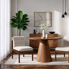 Load image into Gallery viewer, Eloura - Linen Textured Fabric Dining Chair (Set of 2)
