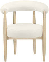 Load image into Gallery viewer, Sable - Vegan Leather Upholstered Dining Chair (Set of 2) - Painted Natural Base
