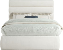 Load image into Gallery viewer, Adam - Linen Fabric Bed With 52" Headboard

