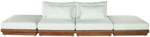 Load image into Gallery viewer, Mirella - 4 Piece Water Resistant Fabric Outdoor Patio Modular Sectional
